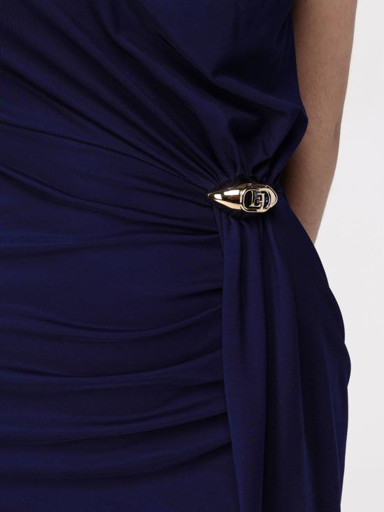 25FW 엘리자베타프랜치 롱 원피스 ABR05 DC8 Blue - ELISABETTA FRANCHI