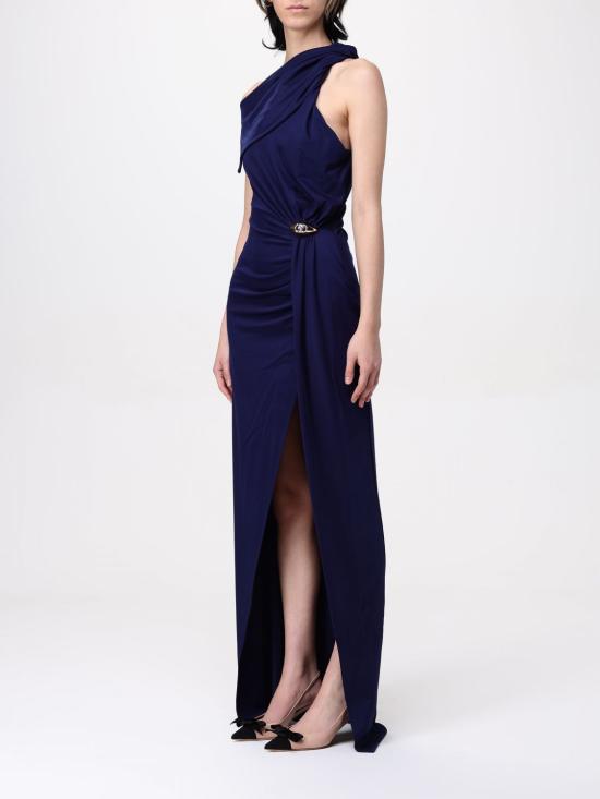 25FW 엘리자베타프랜치 롱 원피스 ABR05 DC8 Blue - ELISABETTA FRANCHI