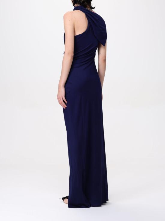 25FW 엘리자베타프랜치 롱 원피스 ABR05 DC8 Blue - ELISABETTA FRANCHI