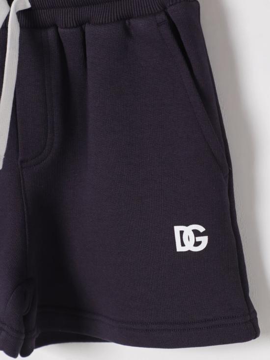 25FW [키즈] 돌체앤가바나 쇼츠/버뮤다 L4JQU6G7OLL B0665 Blue - DOLCE & GABBANA
