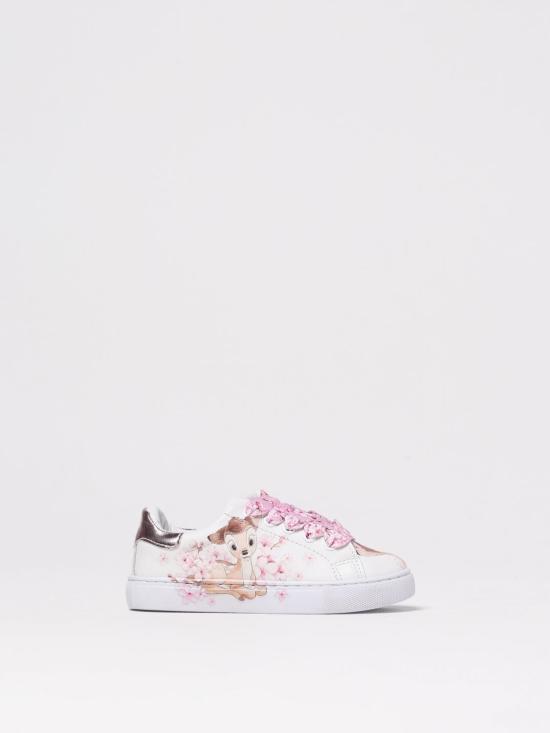 25SS [키즈] 모나리자 스니커즈 8CE0015727 9990 White