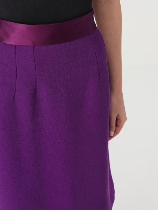 25SS 돌체앤가바나 미디 스커트 F4C1ETFU2TZ F0373 Violet - DOLCE & GABBANA