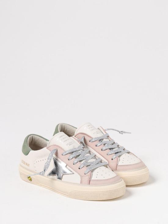 25FW [키즈] 골든구스 스니커즈 GYF00496F00676912153 White - GOLDEN GOOSE