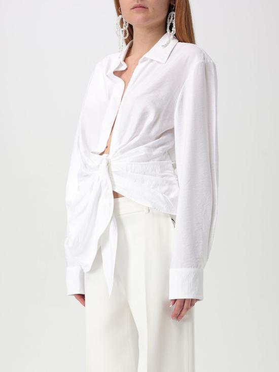 25SS 자크뮈스 블라우스 213SH0021020 100 White - JACQUEMUS