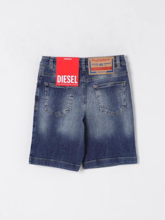 25FW [키즈] 디젤 쇼츠/버뮤다 J00512KXBNR K01 Denim - DIESEL