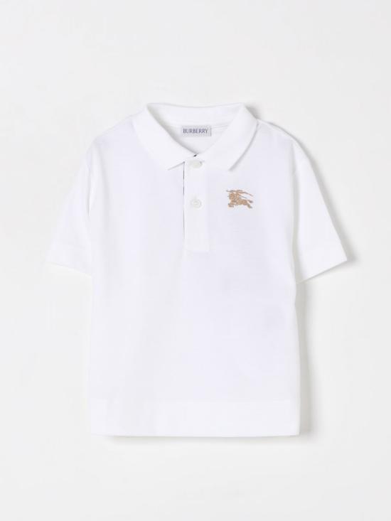25FW [키즈] 버버리 폴로 셔츠 8105073 White
