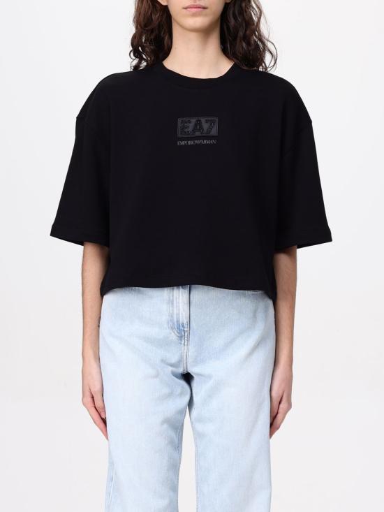 25SS 엠포리오 아르마니 반팔 티셔츠 7W000177AF12473 UC001 Black