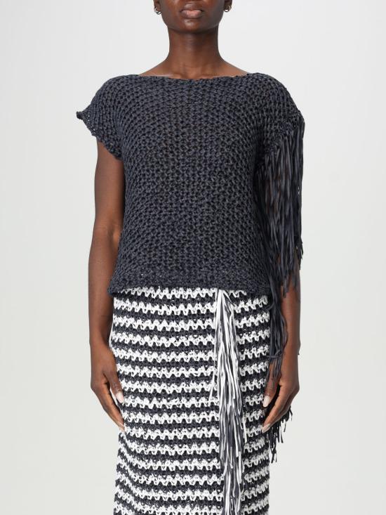 25SS 리비아나 콘티 스웨터 F5SA89 Y69 0 Black