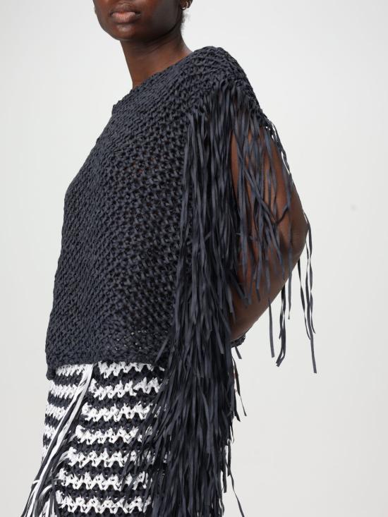 25SS 리비아나 콘티 스웨터 F5SA89 Y69 0 Black - LIVIANA CONTI