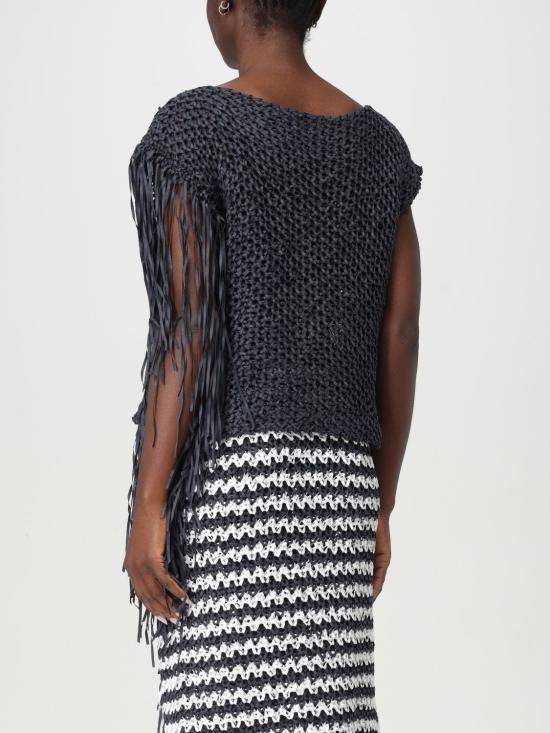 25SS 리비아나 콘티 스웨터 F5SA89 Y69 0 Black - LIVIANA CONTI