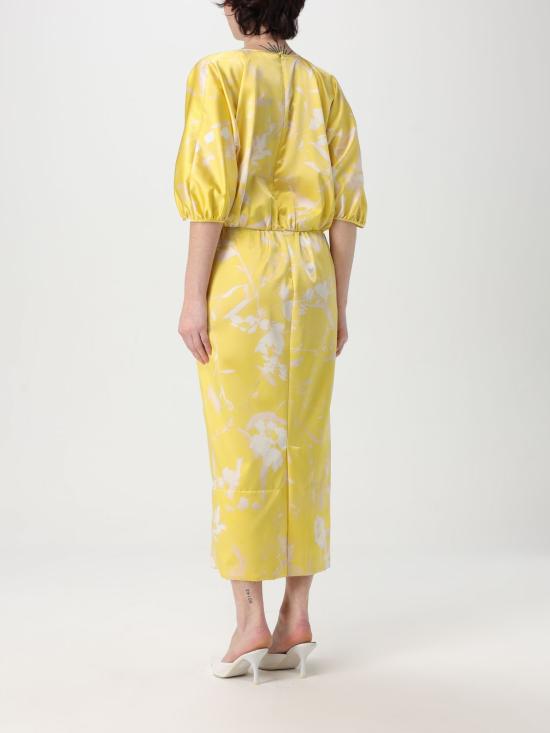 25FW 파비아나 필리피 롱 원피스 ABD265F199D827 780 Yellow - FABIANA FILIPPI