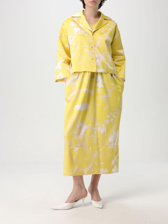 25FW 파비아나 필리피 롱 원피스 ABD265F199D827 780 Yellow - FABIANA FILIPPI