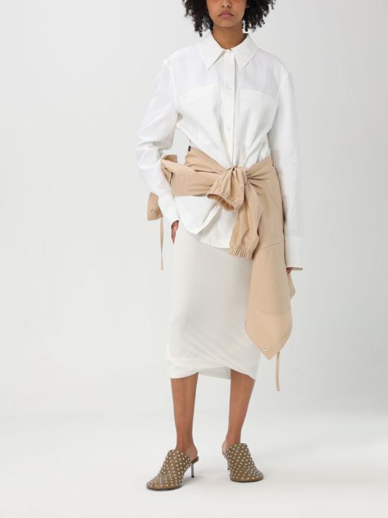 25FW 질샌더 셔츠 J02DL0226J60001 100 White - JIL SANDER