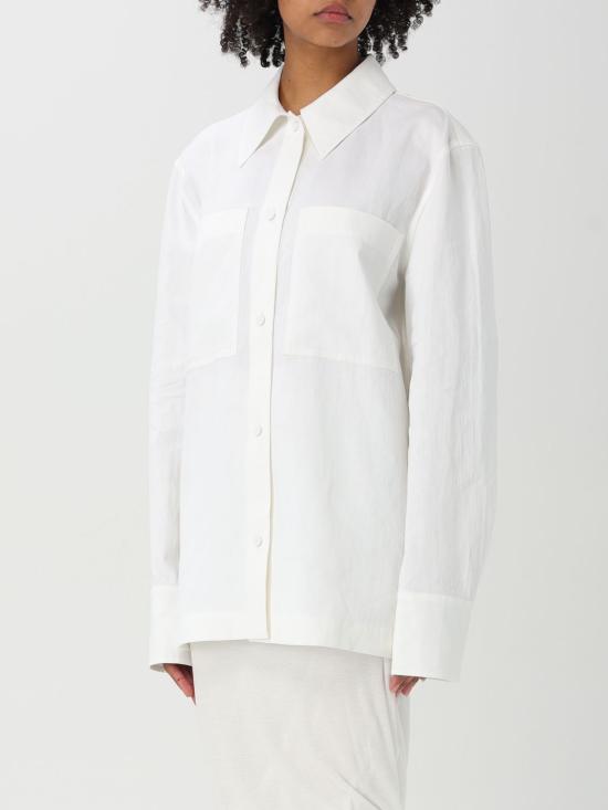 25FW 질샌더 셔츠 J02DL0226J60001 100 White - JIL SANDER