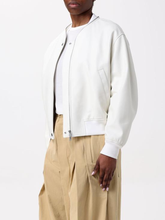 25FW 질샌더 자켓 J04BN0104J07173 102 White - JIL SANDER