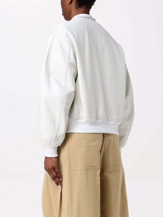 25FW 질샌더 자켓 J04BN0104J07173 102 White - JIL SANDER