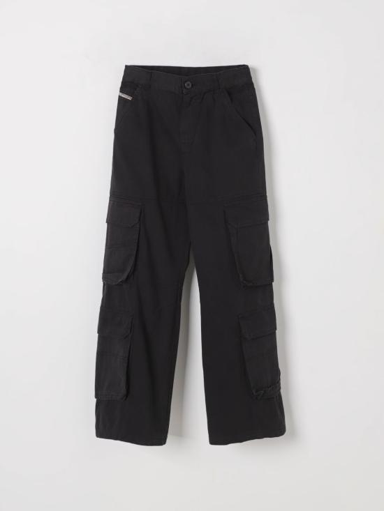 25SS [키즈] 디젤 팬츠 J02220KXBJ1 K900 Black