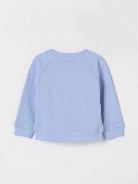 25FW [키즈] 스텔라 맥카트니 풀오버 TW4A10Z0499 652 Gnawed Blue - STELLA MCCARTNEY