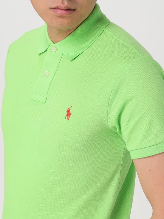 25FW 폴로 랄프로렌 폴로 티셔츠 710795080 021 Green - POLO RALPH LAUREN