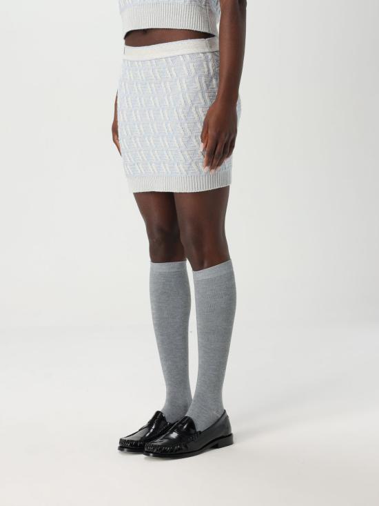 25SS 펜디 스커트 FZQ764ATPL F1R0P Blue - FENDI