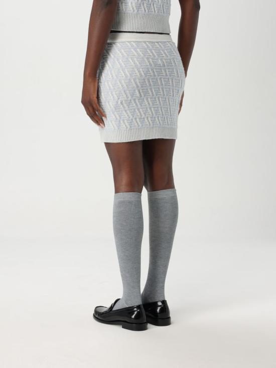 25SS 펜디 스커트 FZQ764ATPL F1R0P Blue - FENDI