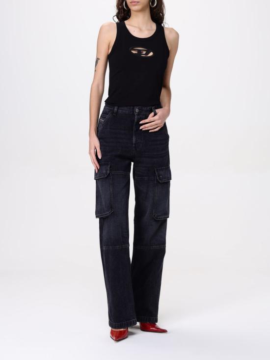 25FW 디젤 민소매 티셔츠 A157030AFAA 9XXA Black - DIESEL