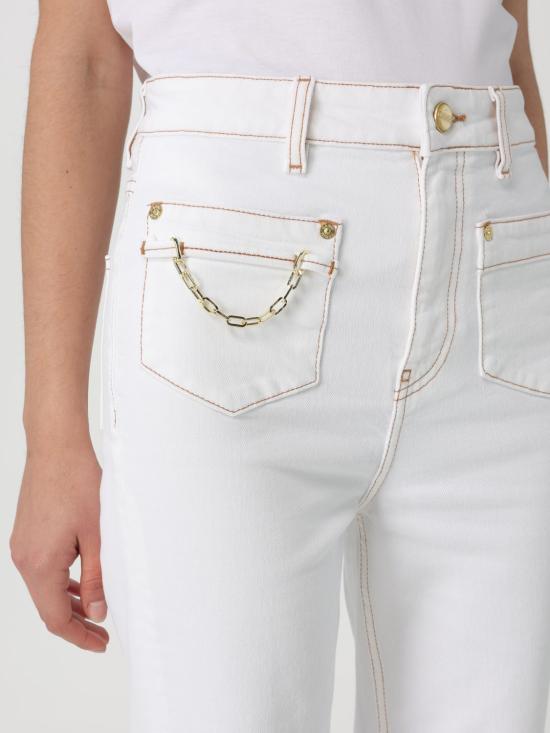 25FW 가니 데님 팬츠 J1659 151 White - GANNI