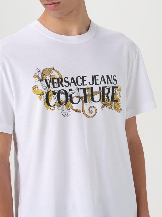 25SS 베르사체 반팔 티셔츠 78GAHC05CJ01C G03 White - VERSACE