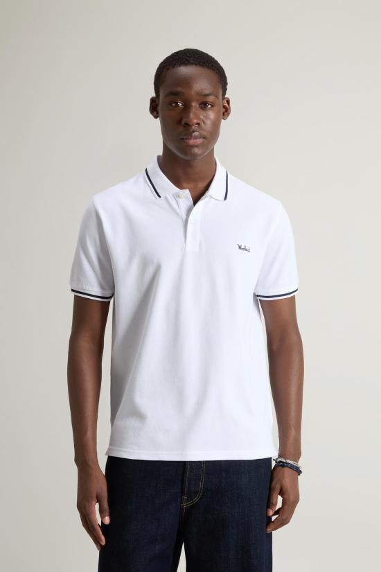  울리치 반팔 티셔츠 CFWOPO0066MRUT2556 8041 White - WOOLRICH