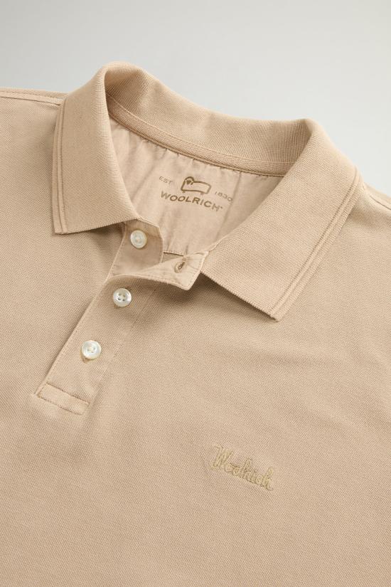 25SS 울리치 폴로 티셔츠 CFWOPO0065MRUT1483 8640 White pepper - WOOLRICH