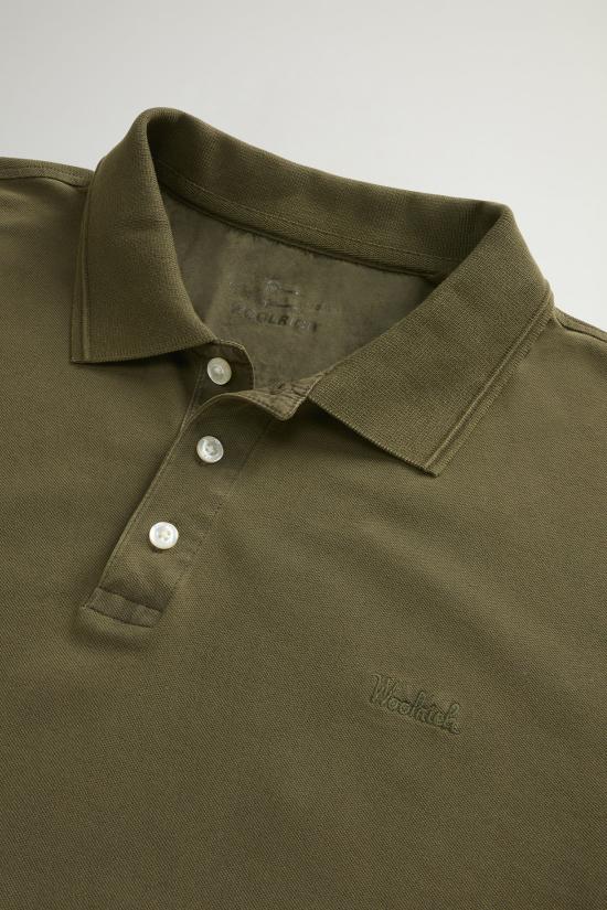  울리치 반팔 티셔츠 CFWOPO0065MRUT1483 6006 Greenstone - WOOLRICH