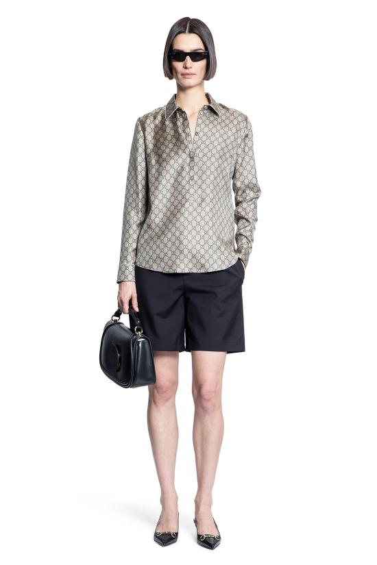  구찌 셔츠 813313ZANRP2237 Beige - GUCCI