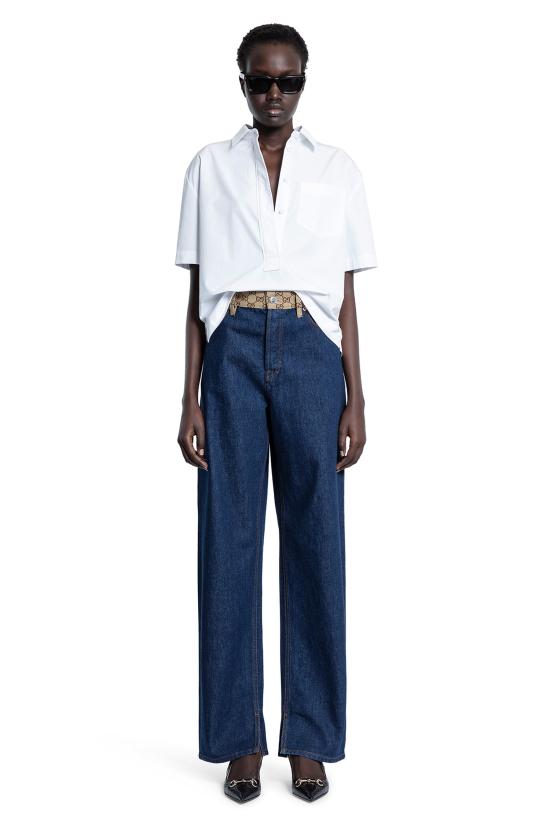  구찌 셔츠 808425ZAJP19000 White - GUCCI