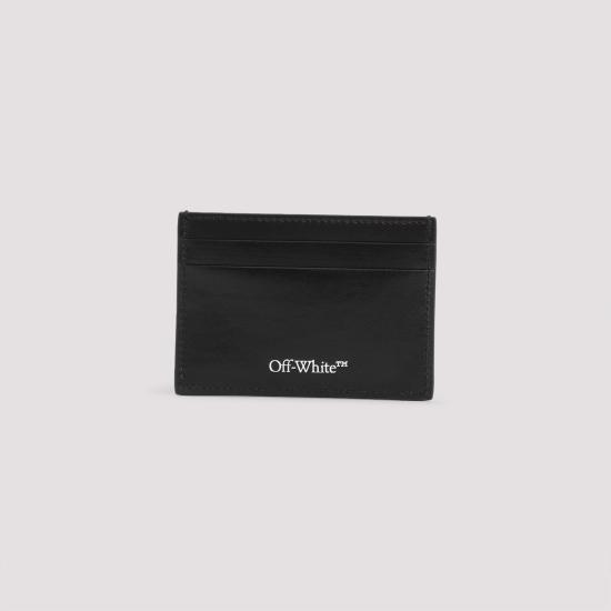 25SS 오프화이트 가죽소품 OMND09FC99LEA001 1001 BLACK - OFF WHITE