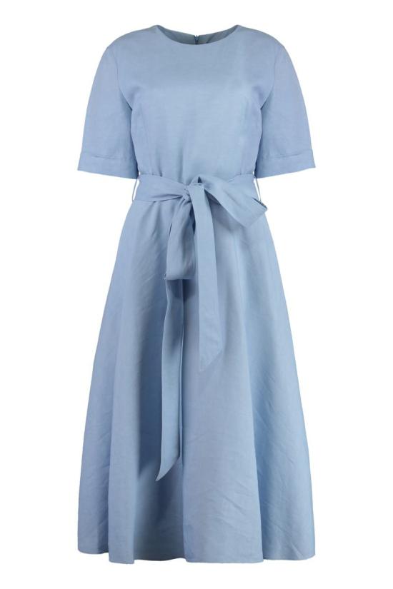  파로쉬 미디 원피스 D725126 078 BLUE