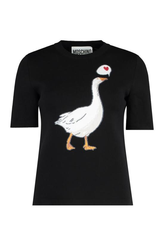 25SS 모스키노 스웨터 09190502 1555 Black