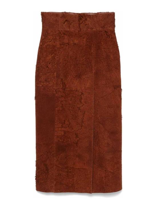  알렉산더 맥퀸 스커트 817925Q5AOR2123 Brown