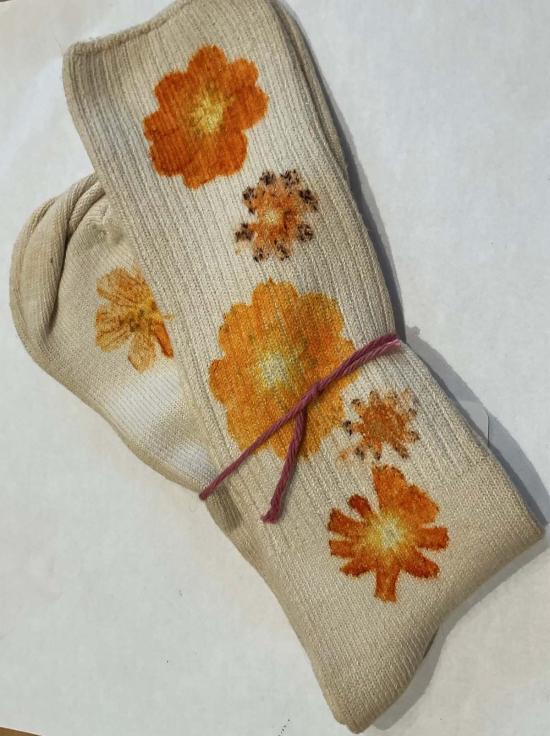  MCV Textiles 양말 Mcv Textiles 천연 염색 타이 다이 크루 - OTHER BRANDS