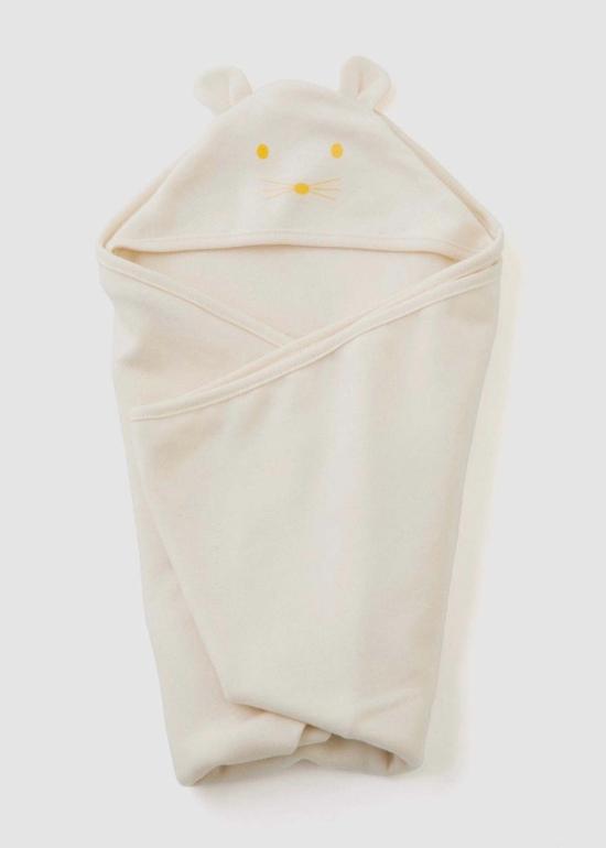  [키즈] Fog Linen Work 모자 포그 리넨 워크 후드 스와들