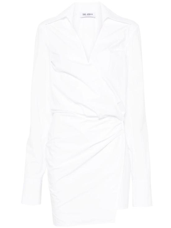 25SS 디 아티코 숏 원피스 250WCA00394 CCC052AA001 WHITE