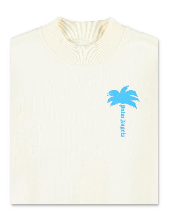 25SS [키즈] 팜앤젤스 니트/스웻셔츠 PBBA012S25FLE001 0469 BUTTER - PALM ANGELS