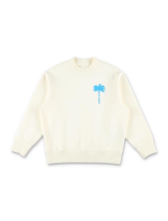25SS [키즈] 팜앤젤스 니트/스웻셔츠 PBBA012S25FLE001 0469 BUTTER