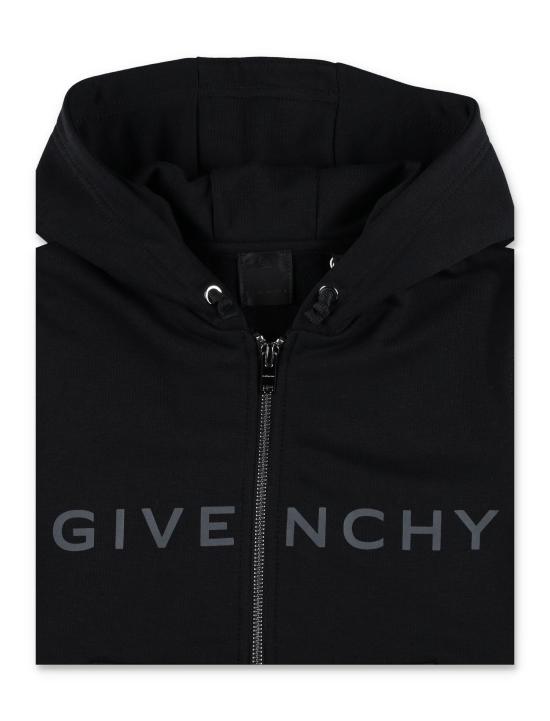 25SS [키즈] 지방시 트레이닝 상의 H30703 09B BLACK - GIVENCHY