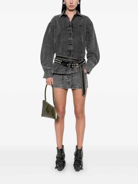 25SS 디 아티코 셔츠 250WCB00074 DDD104AA100 BLACK - THE ATTICO