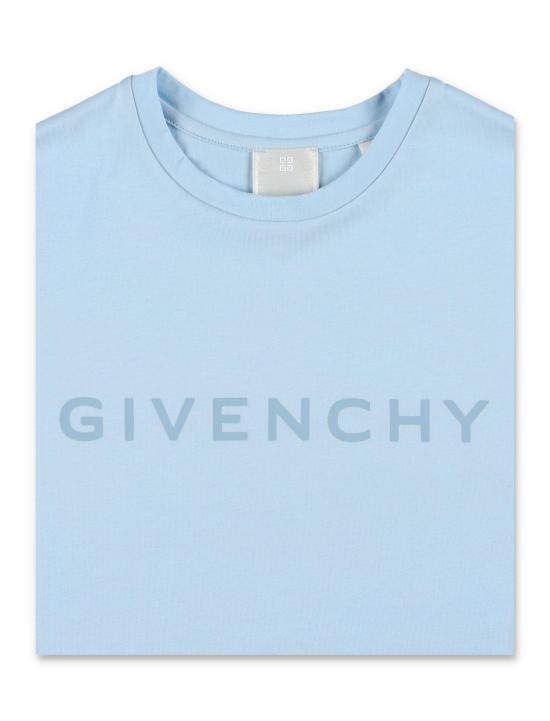 25SS [키즈] 지방시 폴로 셔츠 H30798 772 LIGHT BLUE - GIVENCHY