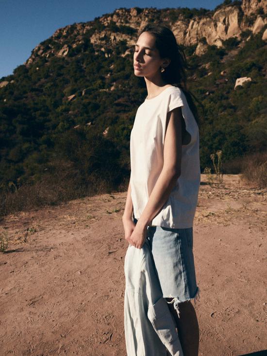  에이골디 데님 숏팬츠 아골드 인드라 숏츠 포스 - AGOLDE