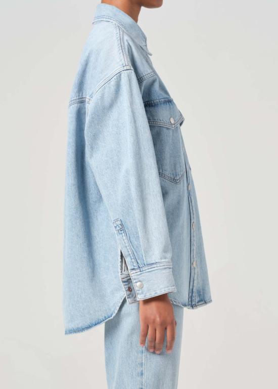  에이골디 데님 셔츠 아골데 로타 셔츠 드리프트 - AGOLDE