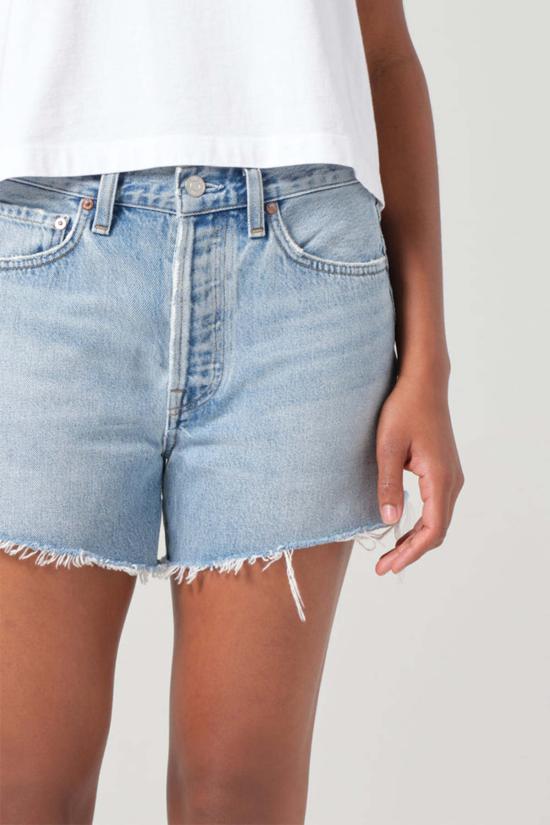  에이골디 데님 숏팬츠 아골드 파커 롱 숏 레플리카 - AGOLDE