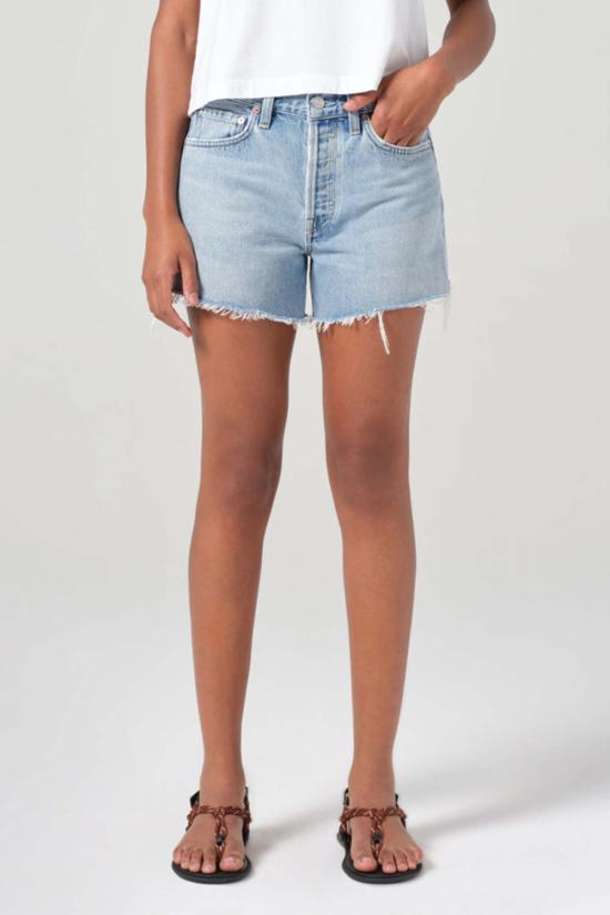  에이골디 데님 숏팬츠 아골드 파커 롱 숏 레플리카