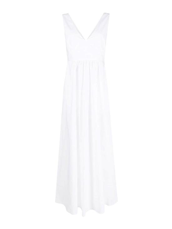  파로쉬 미디 스커트 D725178COTTON001 White